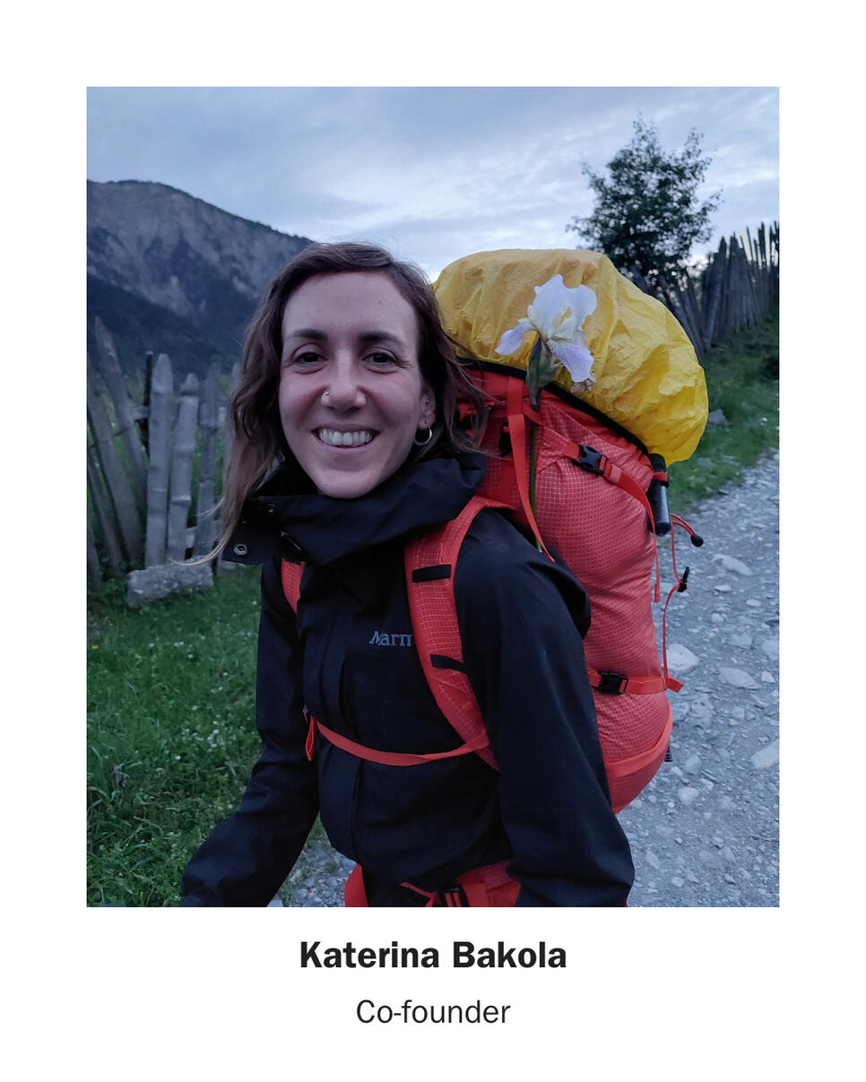 Katerina Bakola – Co-founder & President: Leads the vision and fundraising efforts. Katerina Bakola – Co-founder & President: Leads the vision and fundraising efforts.